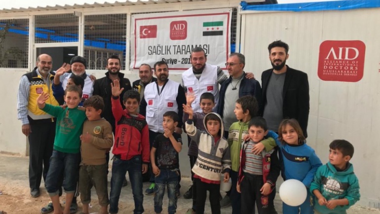 AID Konya, İdlib ve Halep’te sağlık taraması yaptı