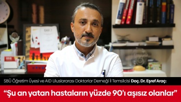 Uzmanından vaka sayısı artan Diyarbakır’da “aşı yaptırın” çağrısı