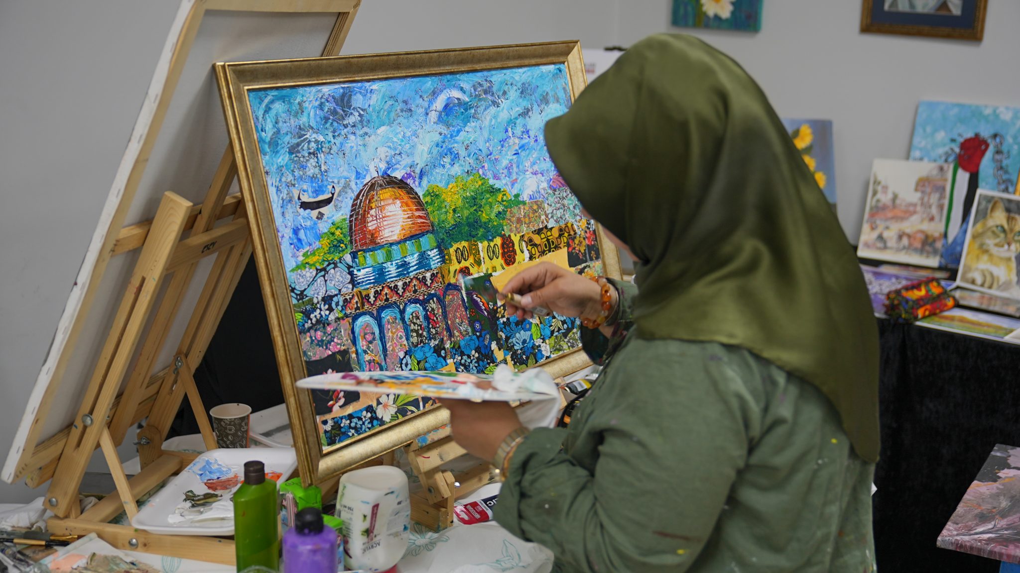 Sanat Eserlerinin Geliri Gazze’de Proteze Dönüşüyor
